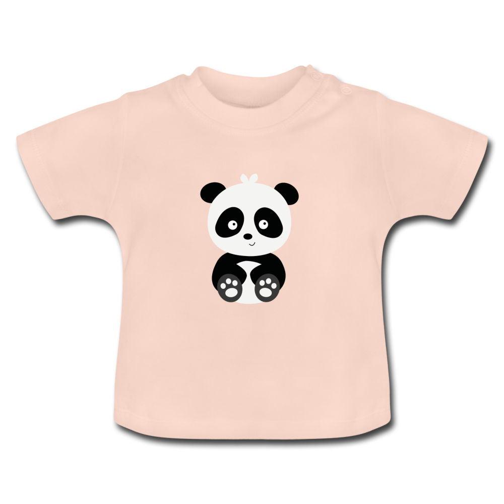 Baby Bio-T-Shirt Pat Panda - Kristallrosa