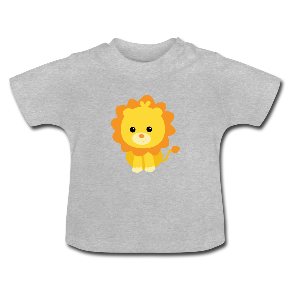 Baby Bio-T-Shirt Leo Löwe® - Grau meliert