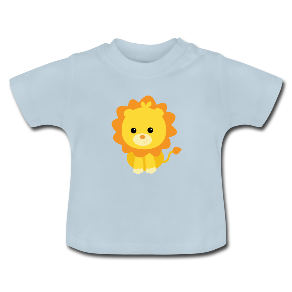 Baby Bio-T-Shirt Leo Löwe® - Hellblau