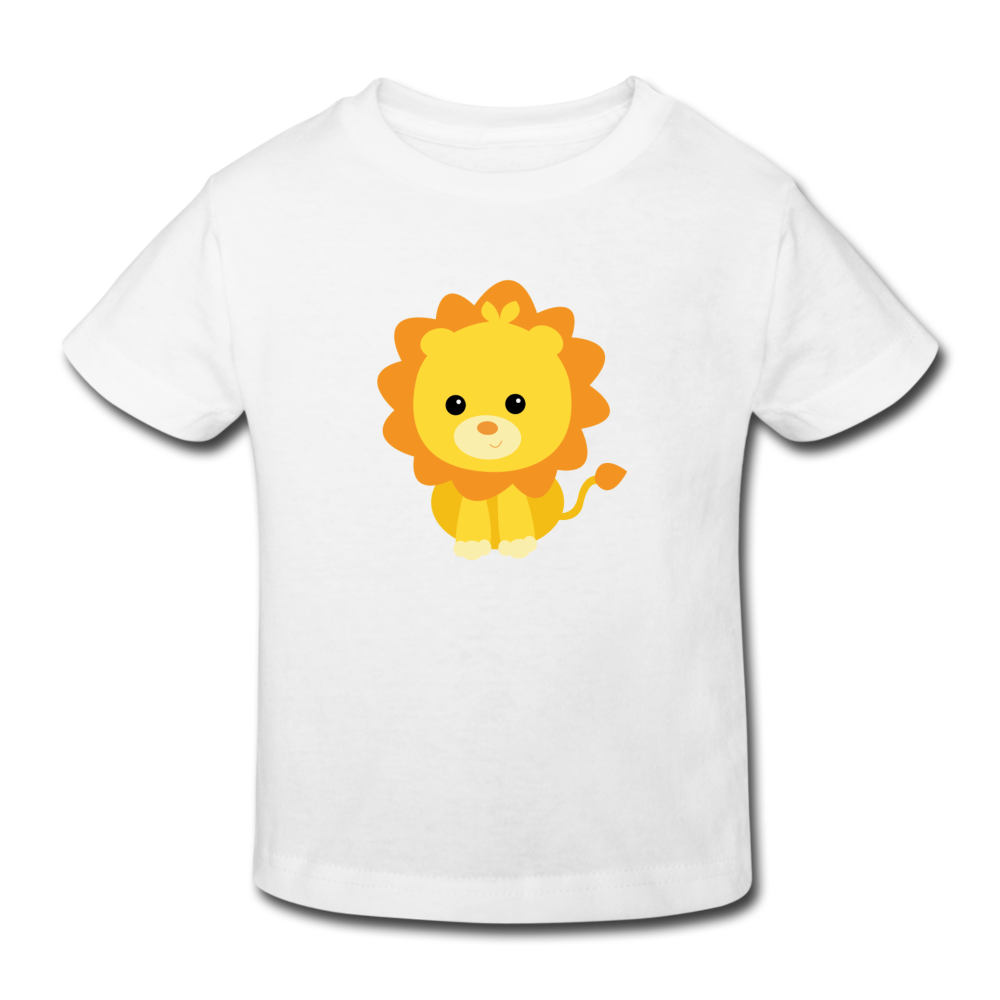 Kinder Bio-T-Shirt Leo Löwe® - Weiß