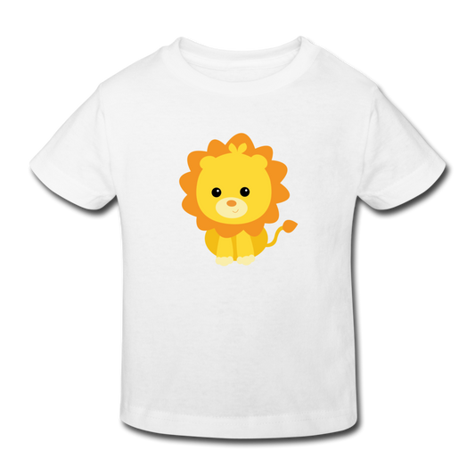 Kinder Bio-T-Shirt Leo Löwe® - Weiß