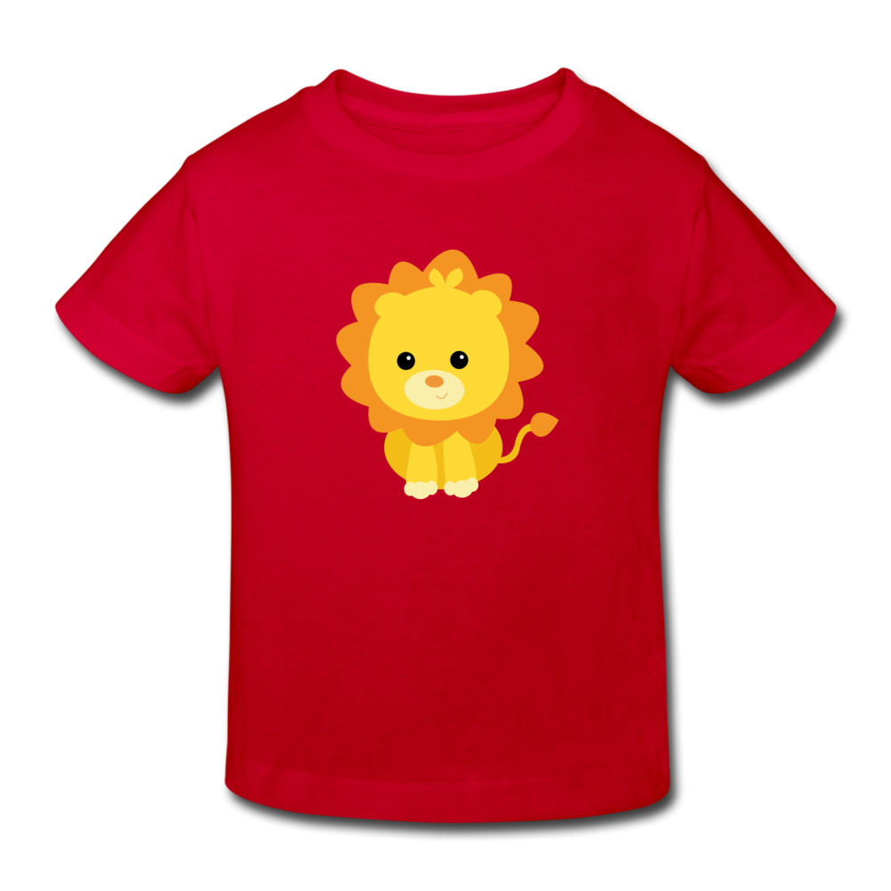 Kinder Bio-T-Shirt Leo Löwe® - Rot