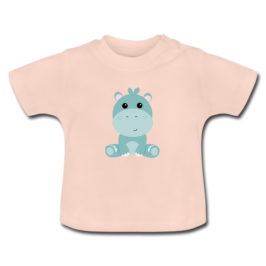Baby T-Shirt Nils Nilpferd - Kristallrosa